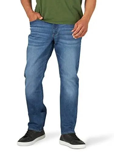 Produktbild: Wrangler Authentics Herren Athletic Fit Stretch Jeans, Hayes, 36W / 34L
