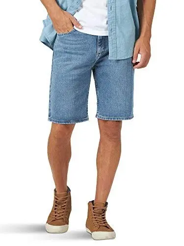 Produktbild: Wrangler Authentics Herren Klassische Lockerer Passform und Fünf Taschen Jeans-Shorts, Leichte Waschung Flex, 49