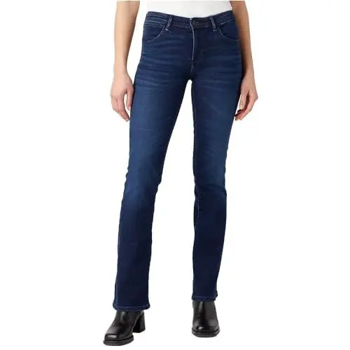Produktbild: Wrangler Damen Bootcut Jeans, Nightshade, 38W / 34L