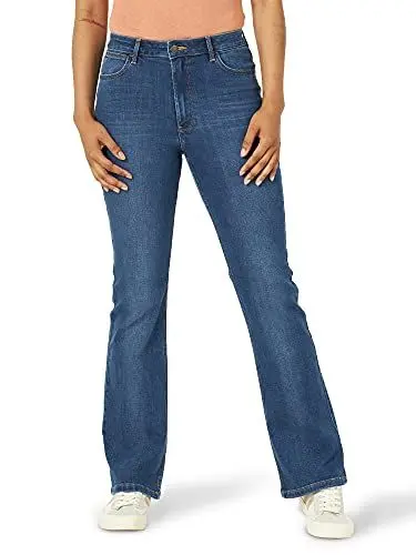 Produktbild: Wrangler Damen High Rise Bold Boot Jeans, Hudson, 14W x 30L