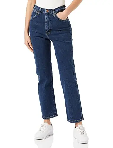 Produktbild: Wrangler Damen WILD West Jeans, Dunkelblau (Canyon Lake), 42W / 32L