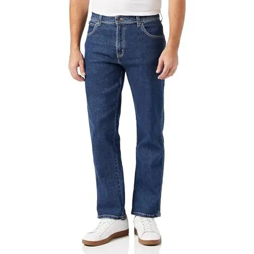 Produktbild: Wrangler Herren Durables Regular Fit Jeans, Darkstone, 46W / 32L
