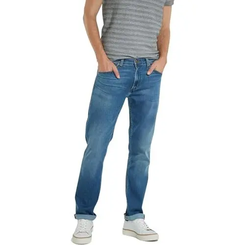 Produktbild: Wrangler Herren Greensboro Jeans, Bright Stroke, 38W / 34L EU