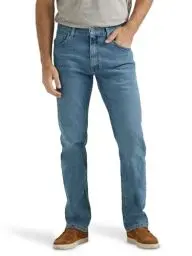 Produktbild: Wrangler Herren Klassische 5-Pocket-Regular Fit Jeans, Vintage Blue Flex, 34W / 29L
