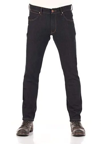 Produktbild: Wrangler Herren Larston Slim Jeans, Dark Rinse 90A, 28W / 32L