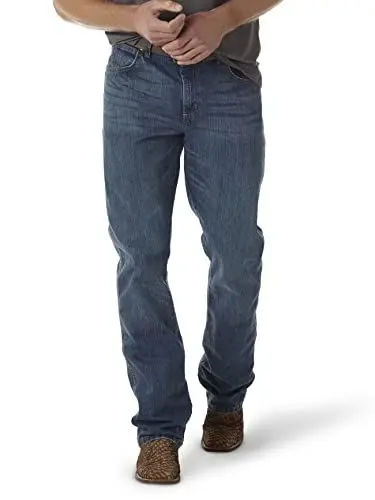 Produktbild: Wrangler Herren Retro Relaxed Fit Boot Cut Jeans, True Blue, 29W / 36L