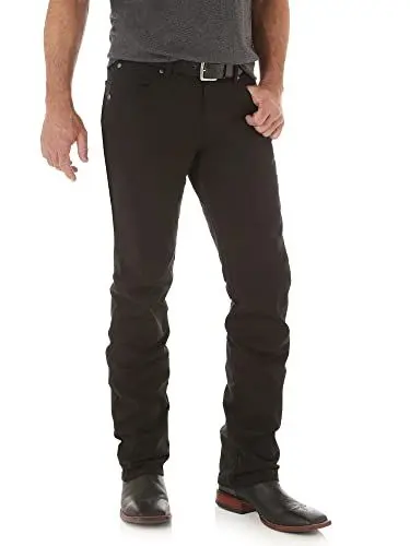 Produktbild: Wrangler Herren Retro Slim Fit Straight Leg Jeans, schwarz, 42W / 32L
