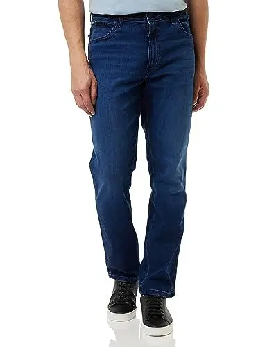 Produktbild: Wrangler Herren Texas Slim Jeans, Apollo, 42W 32L EU