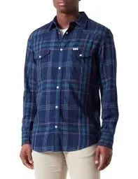 Produktbild: Wrangler Men's LS Western Shirt, Black IRIS, M