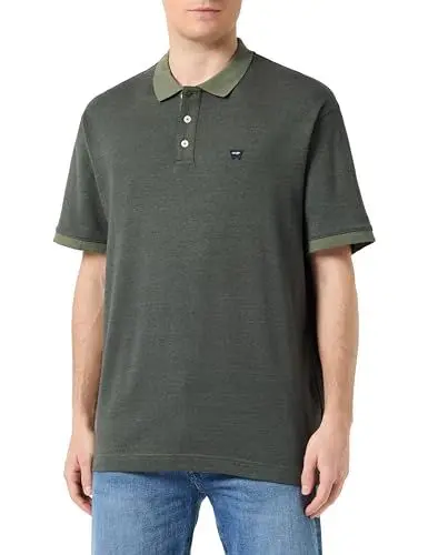 Produktbild: Wrangler Men's Polo Shirt, Dusty Olive, XL