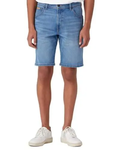 Produktbild: Wrangler Men's Texas Denim Shorts, Whisper Blue, 40W