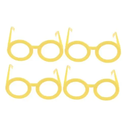 Produktbild: WRITWAA Lustige Runde Brillengestelle Für Kinder – 12 Stück Bonbon-brillengestelle Ohne Gläser Ideal Für Partys Und Kostüme
