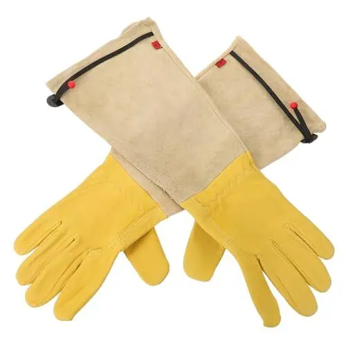 Produktbild: WRITWAA Schutzhandschuhe für Die Gartenarbeit 1 Paar Strapazierfähige Handschuhe Zum Beschneiden Von Rosen