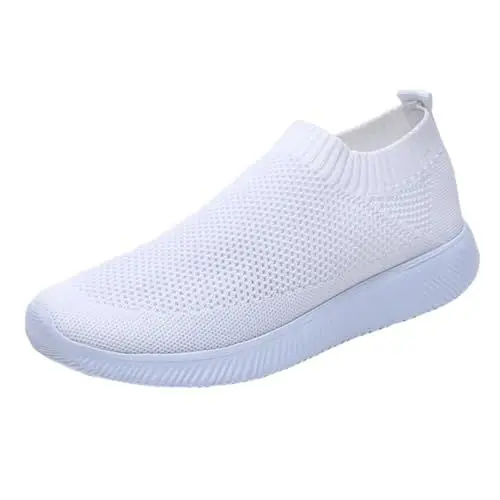 Produktbild: WRITWAA Sportschuhe für Damen Einfach Bequem Atmungsaktiv Dünne Sohle für Indoor- und Outdoor-aktivitäten