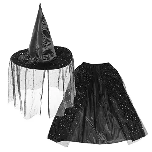 Produktbild: WRITWAA 1 Set Kinder Karneval Für Jungen Mädchen Halloween Cape Karneval Kind Kostüme Maskerade Kinder Stern Cape