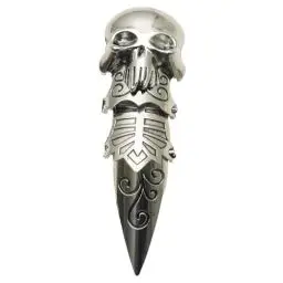 Produktbild: WRITWAA 1stk Knöchelring Silberdekor Knöchel Voller Fingerring Voller Fingerpanzerring Gothic-accessoires Für Männer Herrenschmuck Vintage-dekor Ringe Einstellring Student Legierung Junge