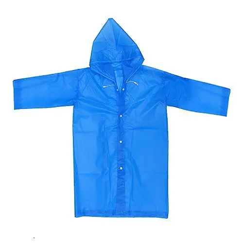 Produktbild: WRITWAA 2St Mädchen Regenmantel wasserdichte Regenjacke Camping Regenponchos Familie Regenschutz für Kinder Regenjacke Kinder wimperntusche verdickte Regenbekleidung Regenmantel Kind