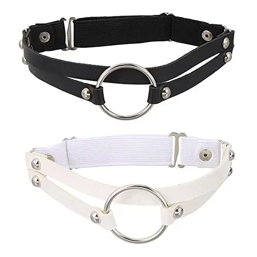 Produktbild: WRITWAA Verstellbares Beinband Für Damen – Punk-Bein – Beinkette – Bein – Damen-beindekor – Kunstleder – Bequem