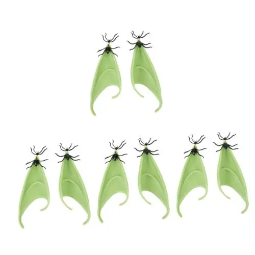 Produktbild: WRITWAA 4 Paare halloween costume halloween kleidung halloween kostuem elven ears karnevalskleidung Halloween-Ohren Maskerade Zubehör Vampir-Ohr Kleider Feenschmuck Elfenohr Emulsion
