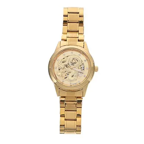Produktbild: WRITWAA Herrenuhr Armbanduhr Edelstahl Businessuhr Herren Damenuhr Elegante Goldband Quarzuhr
