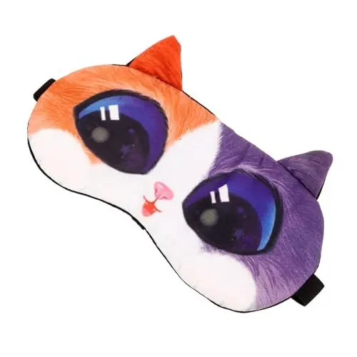 Produktbild: WRITWAA Schlafmaske Auge für Schlafen Patch sleep aid einschlafhilfen eyemask eye cover entspannungsbrille sleeples Schlafgeschenk Entspannungsmaske zum entspannen Baumwolle