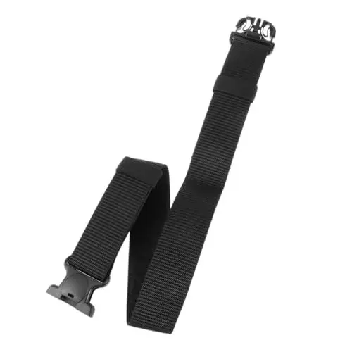 Produktbild: WRITWAA Bund Utility Gurt Mit Schnalle Unisex Gürtel Gürtel Outdoor Gürtel 100x5.5x0.3cm Schwarz