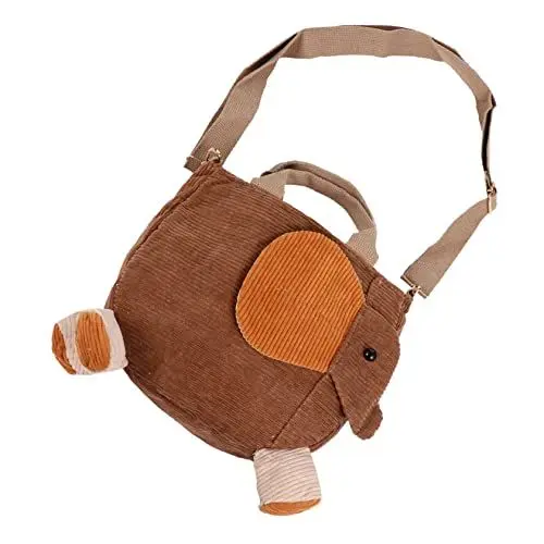 Produktbild: WRITWAA Kinder-umhängetaschen Für Mädchen Cartoon-Muster Handtaschen Bequeme Karierte Tragetasche Für Die Schule