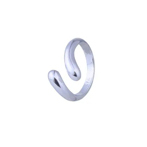 Produktbild: WRITWAA Silberner Wassertropfen Für Frauen Offener Verstellbarer Schmuck Für Verlobungsparty-kleidung