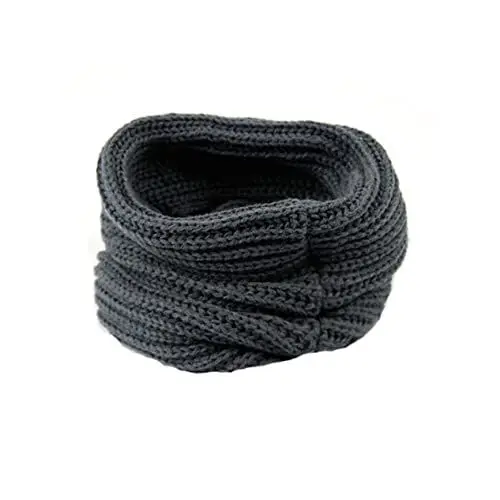 Produktbild: WRITWAA Damen Winter Schal Aus Wollmischung Dickes Warmes Halstuch Dunkelgrau Für Kalte Tage Modisches Accessoire Für Jeden Anlass Unisex Und Vielseitig Tragbar