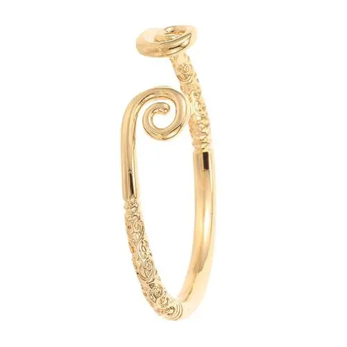 Produktbild: WRITWAA Wukong-armband Antikes Armband Paar Armbänder Armband Mit Verstellbarer Größe Glänzende Armreifen Breite Drahtarmbänder Vergoldeter Armreif Vergoldetes Kupfer Yellow