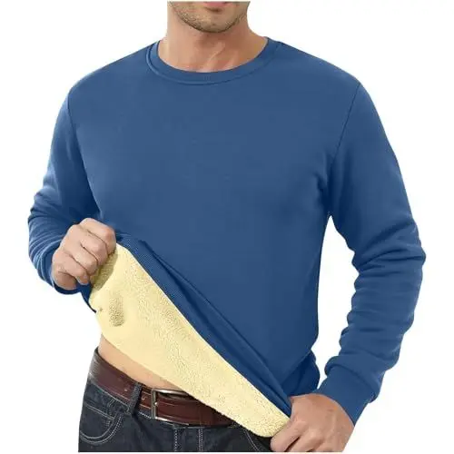 Produktbild: WSKMHK Herren Bekleidung Hoodies für Männer Herren Sweatshirt Herren-Sweatshirt Trainingsjacke Herren Herren Sweater Hoddies Arbeitspullover Herren Herren Jacke Hoodie Herren Schwarz Blau 5XL