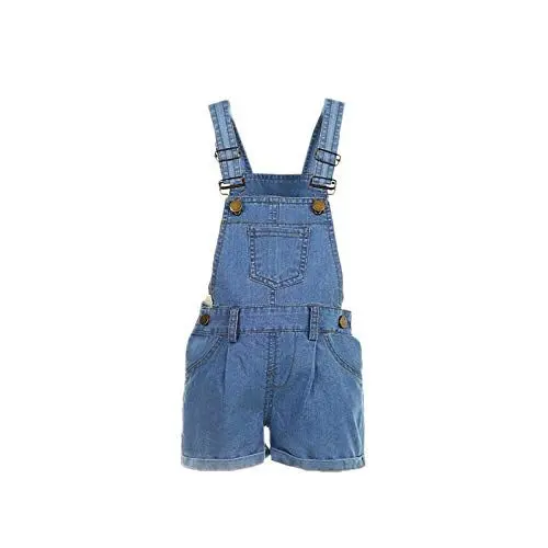 Produktbild: WSLCN Jungen Mädchen Kinder Sommer Shorts Latzhose Kurz Sommer Lässige 1 92-98