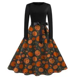 Produktbild: WSYZXXN Gothic Kleidung Damen Halloween Kostüme für Mädchen Halloween Kostüm Frauen Halloween Kostüm Damen Hexe Halloween Kleider Halloween Kleid Halloween Damen Halloween Kleider
