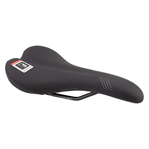 Produktbild: WTB Volt Fahrradsattel – Bequeme, mitteldicke Polsterung, konturierte Form mit Einer Flex-Tuned-Schale – Leichter MTB-Sattel für optimale Unterstützung & Leistung (schmale Breite und Stahlschienen)