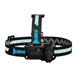 Produktbild: WUBEN X0 Verstellbare Stirnlampenhalterung, LED-Stirnlampenband für wiederaufladbare Stirnlampen-Taschenlampe für Outdoor, Camping, Wandern, Angeln, Wandern, Werkzeug (Taschenlampe nicht enthalten)