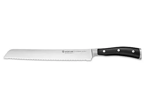 Produktbild: WÜSTHOF Classic Ikon Bread Knife, 23 cm, Black