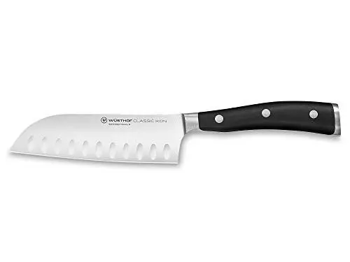 Produktbild: WÜSTHOF Classic Ikon Santoku 14 cm, Schwarz