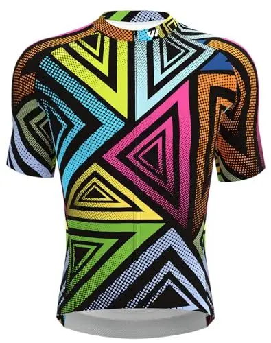 Produktbild: Wulibike Fahrradtrikot Herren Kurzarm Rennrad Trikot Radtrikot Fahrradbekleidung für Männer Schwarz S