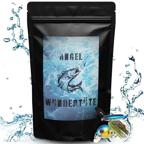 Produktbild: Hook & Adventure Wundertüte Angeln Petri Box Überraschung Geschenk Set, Überraschungsbox für Angler, Angler Geschenke ANGELZUBEHÖR Angel-Set
