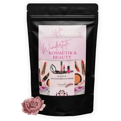 Produktbild: Wundertüte Kosmetik Überraschungspaket Makup Überraschungsbox Beauty Make Up Marken Kosmetik Lippenstift Lipgloss Eyeliner Makeup Zubehör Geschenk für Teenager & junge Frauen
