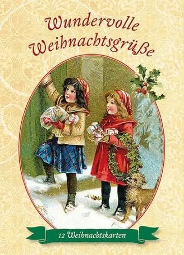 Produktbild: Wundervolle Weihnachtsgrüße: 12 Weihnachtskarten