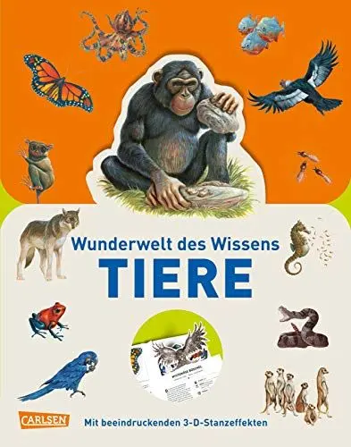 Produktbild: Wunderwelt des Wissens - Tiere: Mit beeindruckenden 3D –Stanzeffekten