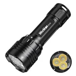 Produktbild: Wurkkos feuerwehr taschenlampe Handleuchte DL30 2700K feuerwehr lampe taschenlampe ex geschützt(stabile Sicherheitsleuchte/Arbeitsleuchte wasserdicht, staubdicht/Leuchte)