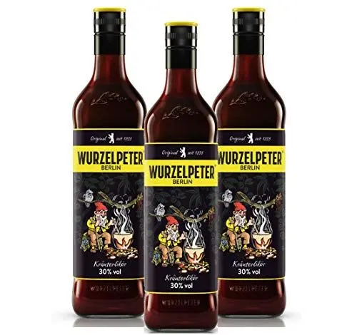 Produktbild: WURZELPETER Original Berliner Kräuterlikör (3 x 0.7 l)