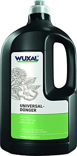 Produktbild: Wuxal Universaldünger - 2000 ml - Flüssiger Pflanzendünger für Garten- und Zimmerpflanzen - Sowohl als Blumendünger als auch als Grünpflanzendünger geeignet