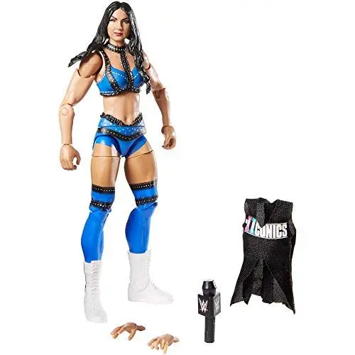 Produktbild: WWE GKP93 - Elite Collection Billie Kay Deluxe 15 cm Actionfigur im Wrestling-Look mit realistischen Gesichtszügen und Zubehör