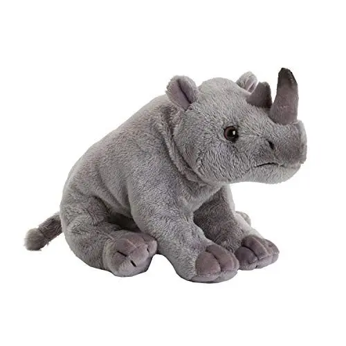 Produktbild: WWF Plüsch WWF00350, WWF Plüschtier Nashorn (Soft) (18cm), realistisch gestaltetes Plüschtier, Super weiches, lebensecht gestaltetes Plüschtier zum Knuddeln und Liebhaben, Handwäsche möglich