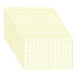 Produktbild: WYAN 2700 Stück Kleine Klebeetiketten und abnehmbare weiße Selbstklebend Klebeetiketten für Flaschen, Aktenordner, Glasboxen, Schule, Büro,Küche(9 * 13mm)