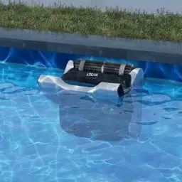 Produktbild: WYBOT Akku Poolroboter für Boden und Wand(inkl.4 Bürsten&2 Filterkorb), Akku Poolsauger für Wasserlinie, Pool Akkusauger Poolreiniger mit 3-Motoren, Ideal für Pool bis zu 120㎡(4200GPH Saugkraft)