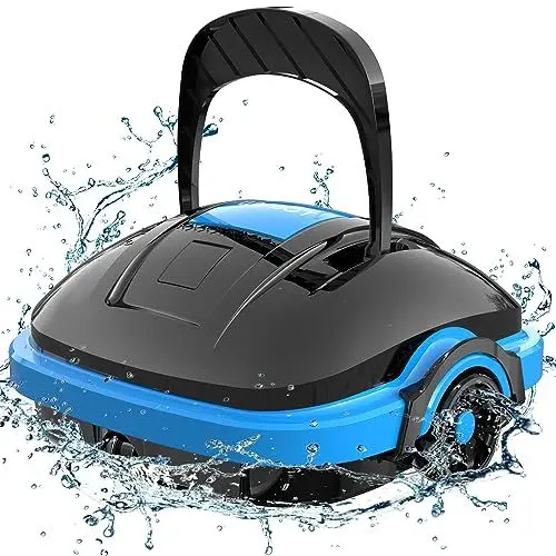 Produktbild: WYBOT Poolroboter Akku, Poolsauger Roboter mit Dual-Antriebsmotoren, Selbstparken, Automatische Poolreiniger für Verschiedene Pool bis zu 50㎡